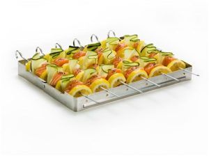 Holder til 6 stk. grillspyd (spyd medfølger)