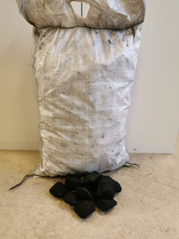 Kokosbriketter 10 X 10 kg.