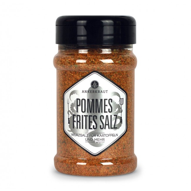 græs underholdning Interaktion Pommes Frites Salt, 270g - Grill Lageret Aps