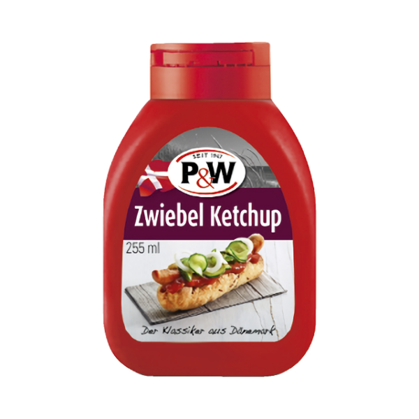 P&W Løg ketchup 280 g.