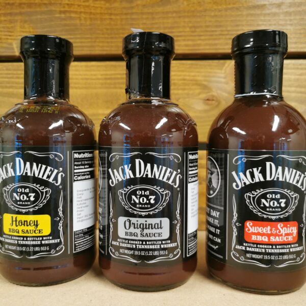 Jack Daniels No7 BBQ-Sauce Sæt