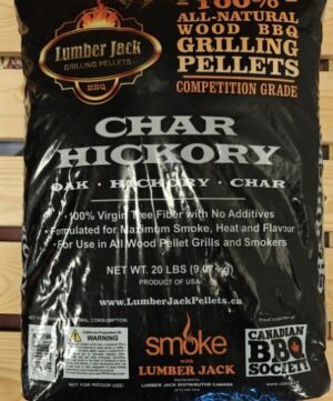Char Hickory BBQ 9 kg.